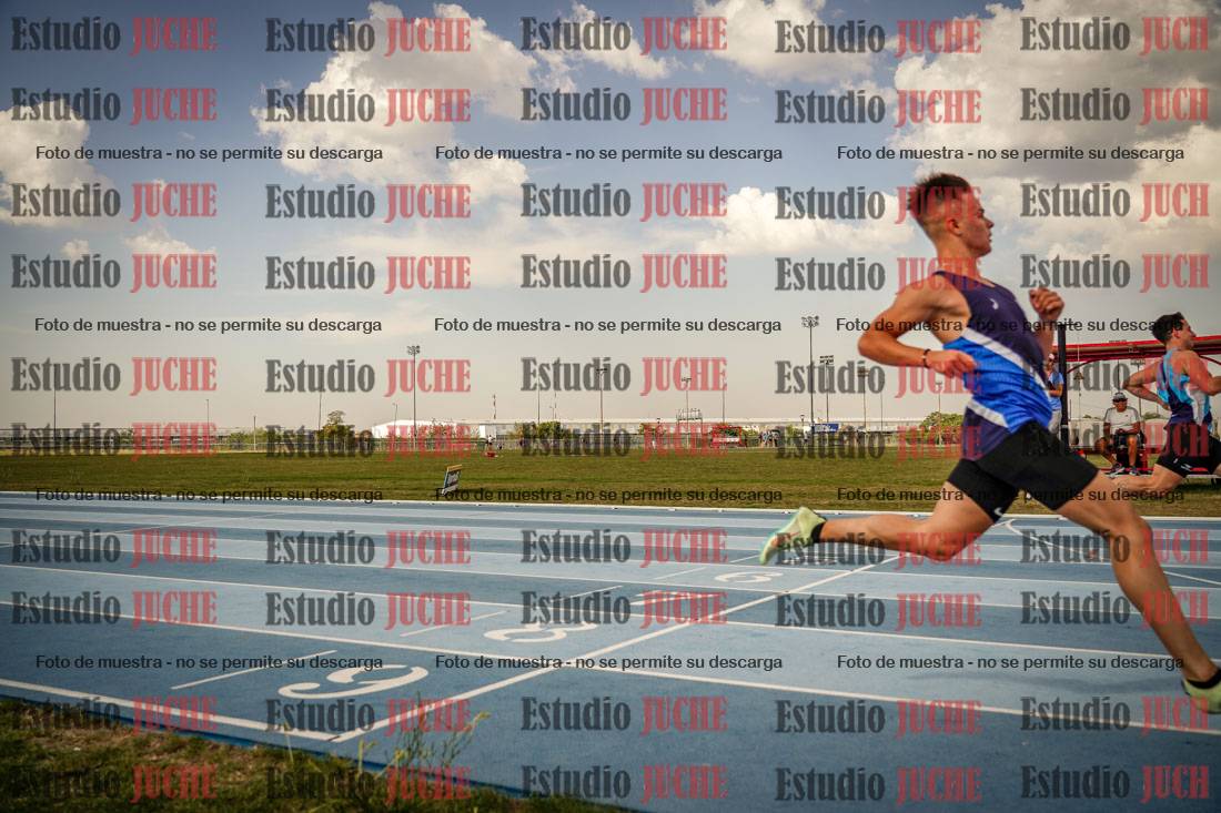Fotos de los 80 m llanos de varones