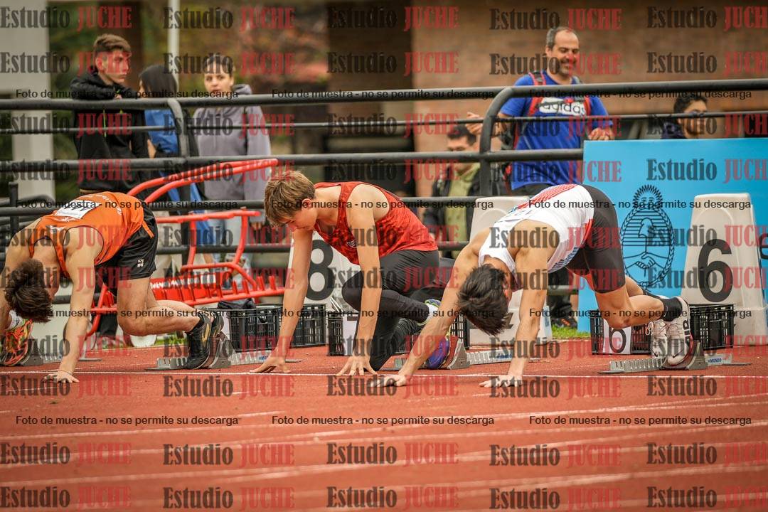 Fotos de los 110 m con vallas de varones