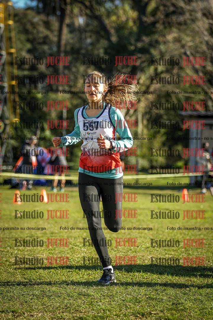 Fotos de la llegada del cross de 4000 m - mujeres