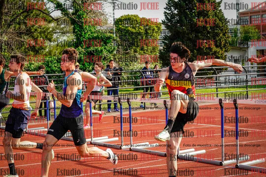 Fotos de los 110 m con vallas de varones