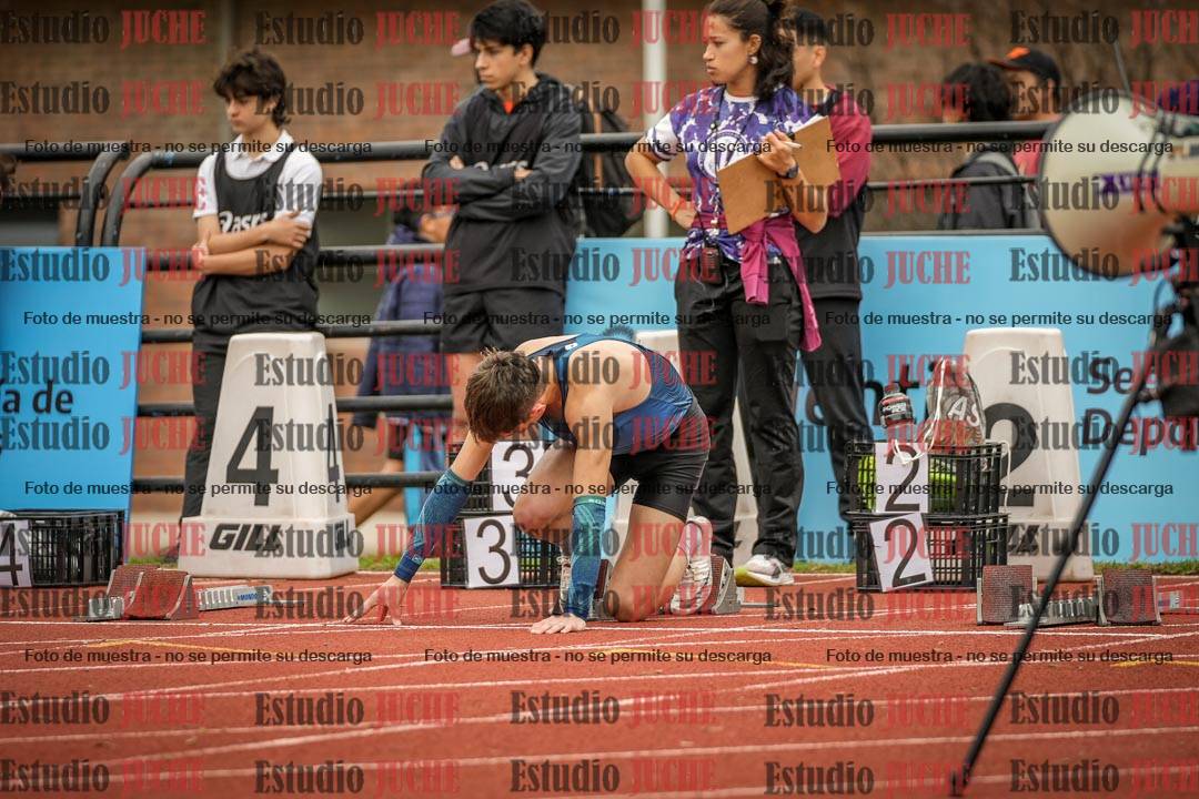 Fotos de los 110 m con vallas de varones