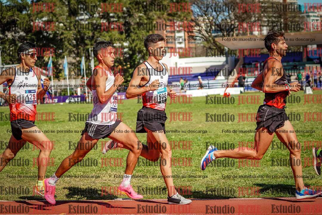 Fotos de los 10.000 m de varones - serie 1