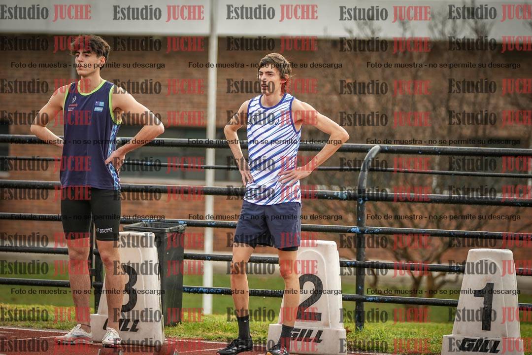 Fotos de los 110 m con vallas de varones