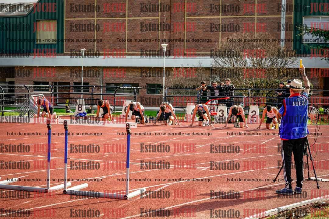 Fotos de los 110 m con vallas de varones