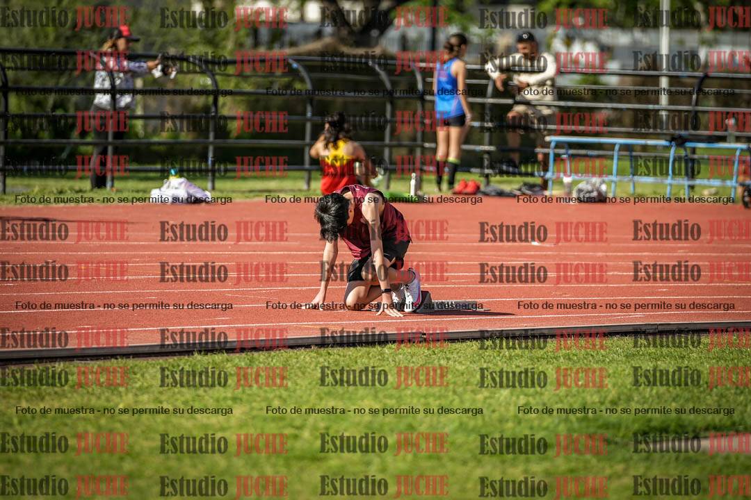 Fotos de los 295 m con vallas de varones