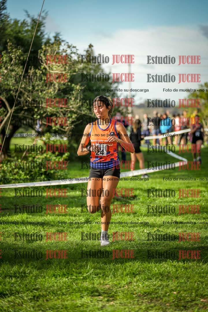 Fotos de la llegada del cross de 4000 m - mujeres