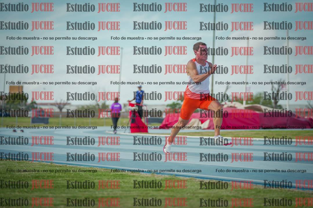 Fotos de los 100 m llanos de varones