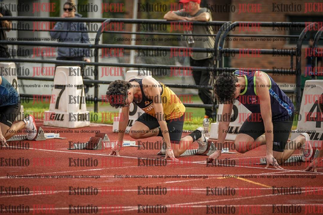 Fotos de los 110 m con vallas de varones