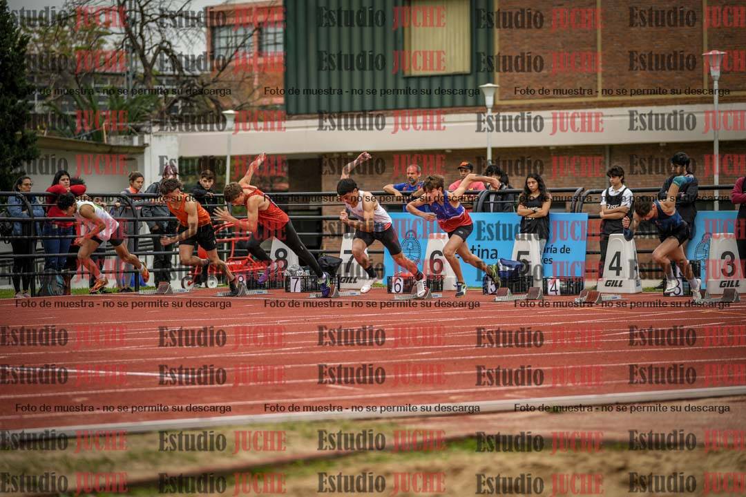 Fotos de los 110 m con vallas de varones