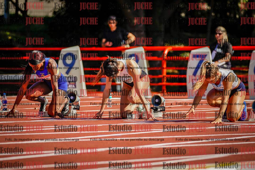 Fotos de los 100 m de mujeres