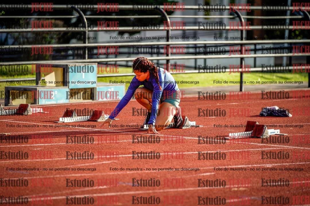 Fotos de los 100 m con vallas de mujeres