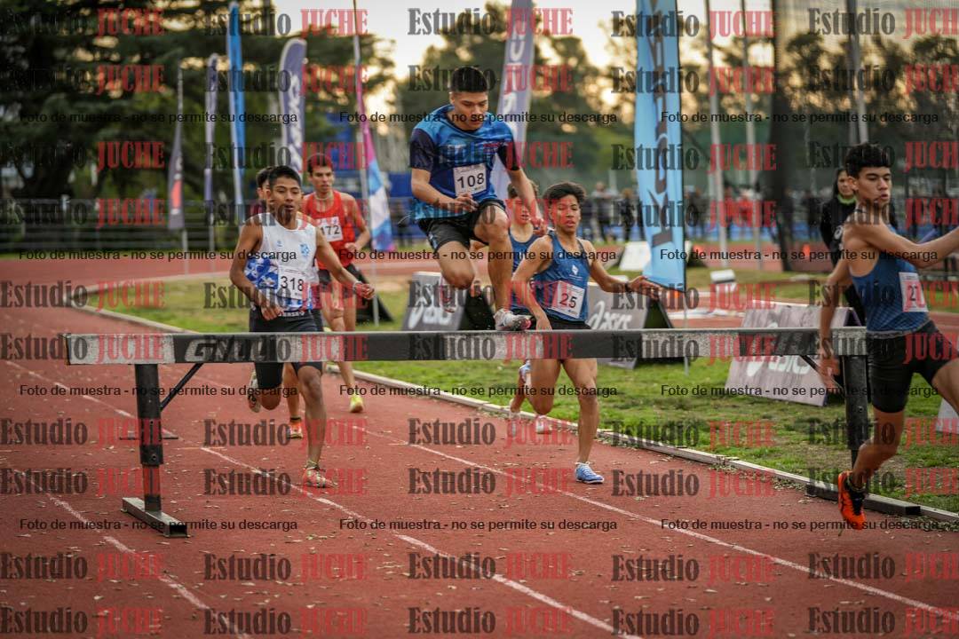 Fotos de los 2000 m con obstáculos de varones
