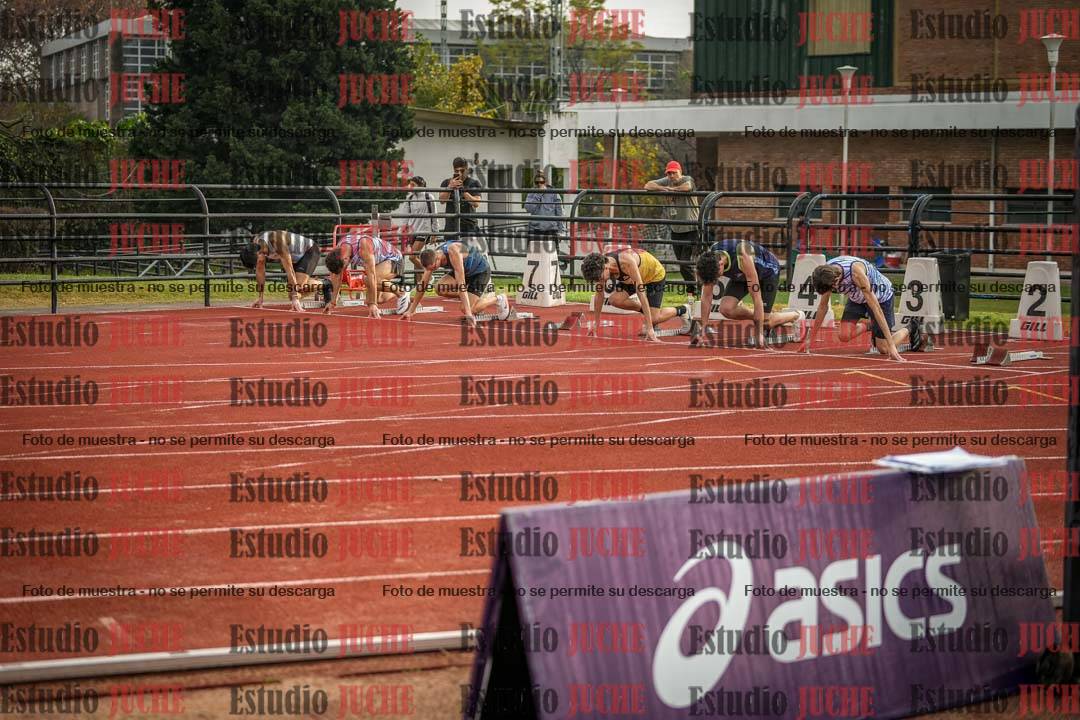 Fotos de los 110 m con vallas de varones