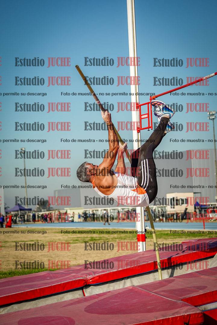 Fotos del salto con garrocha de mujeres y varones