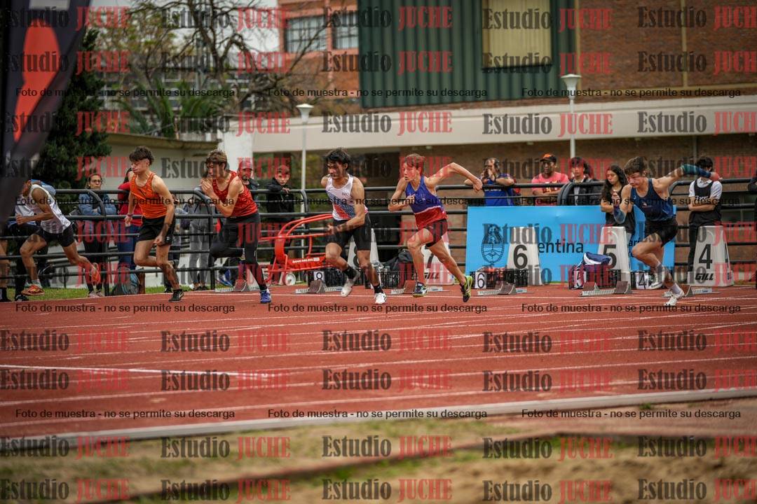 Fotos de los 110 m con vallas de varones