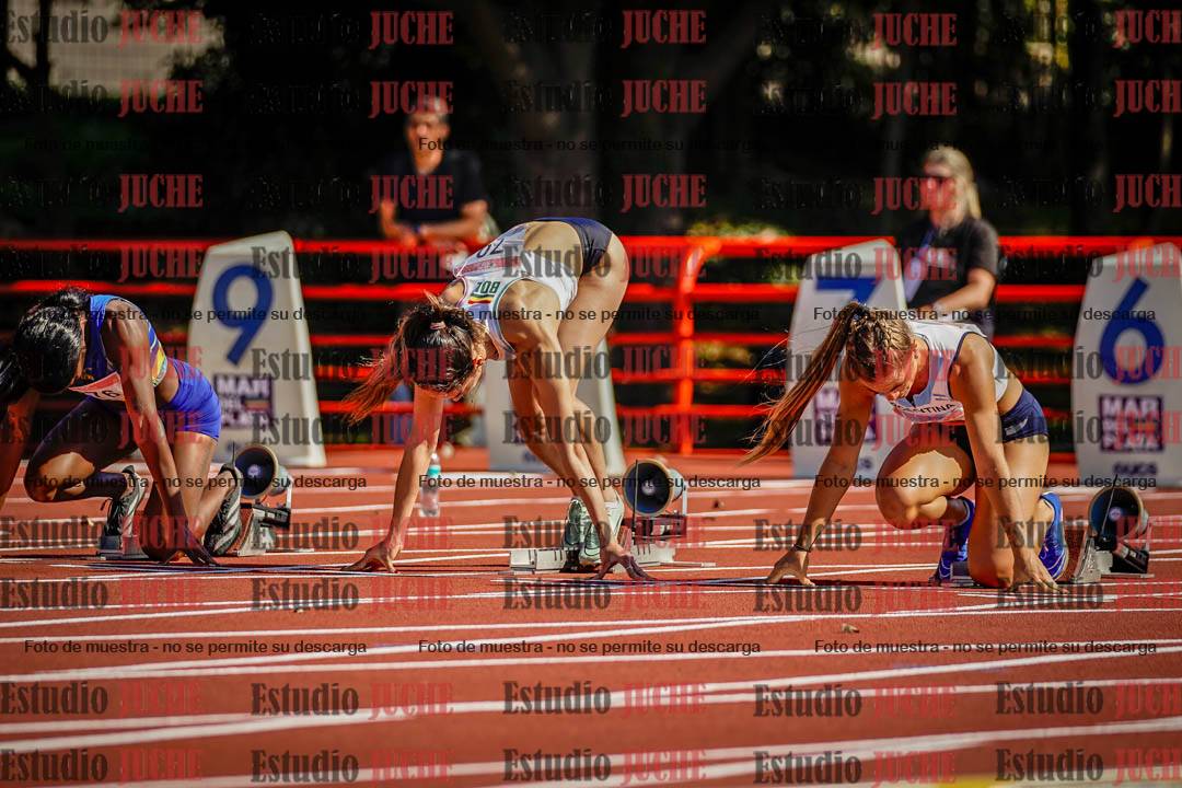 Fotos de los 100 m de mujeres