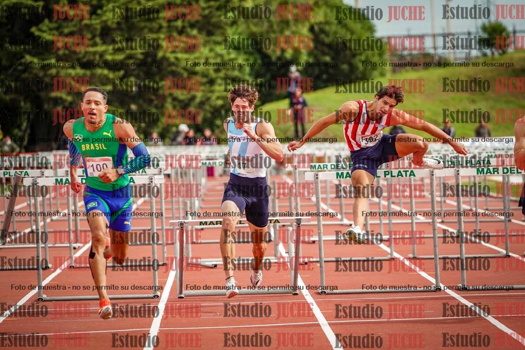 Fotos de los 110 m con vallas de varones