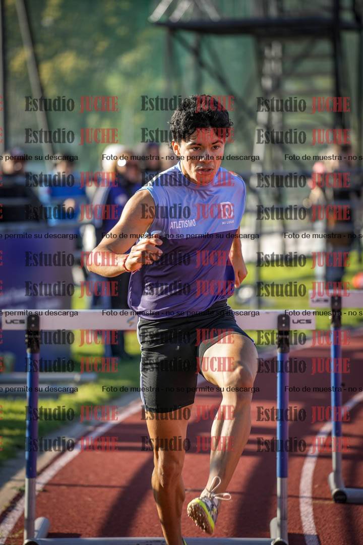 Fotos de los 400 m con vallas de varones