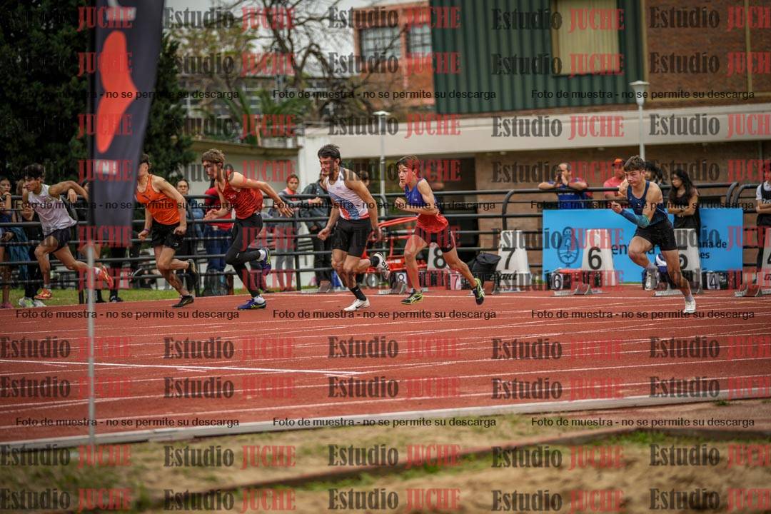 Fotos de los 110 m con vallas de varones