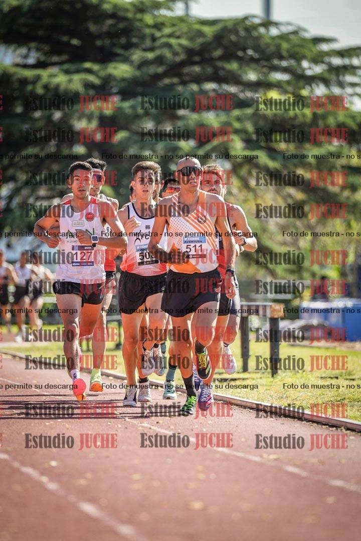 Fotos de los 10.000 m de varones - serie 1