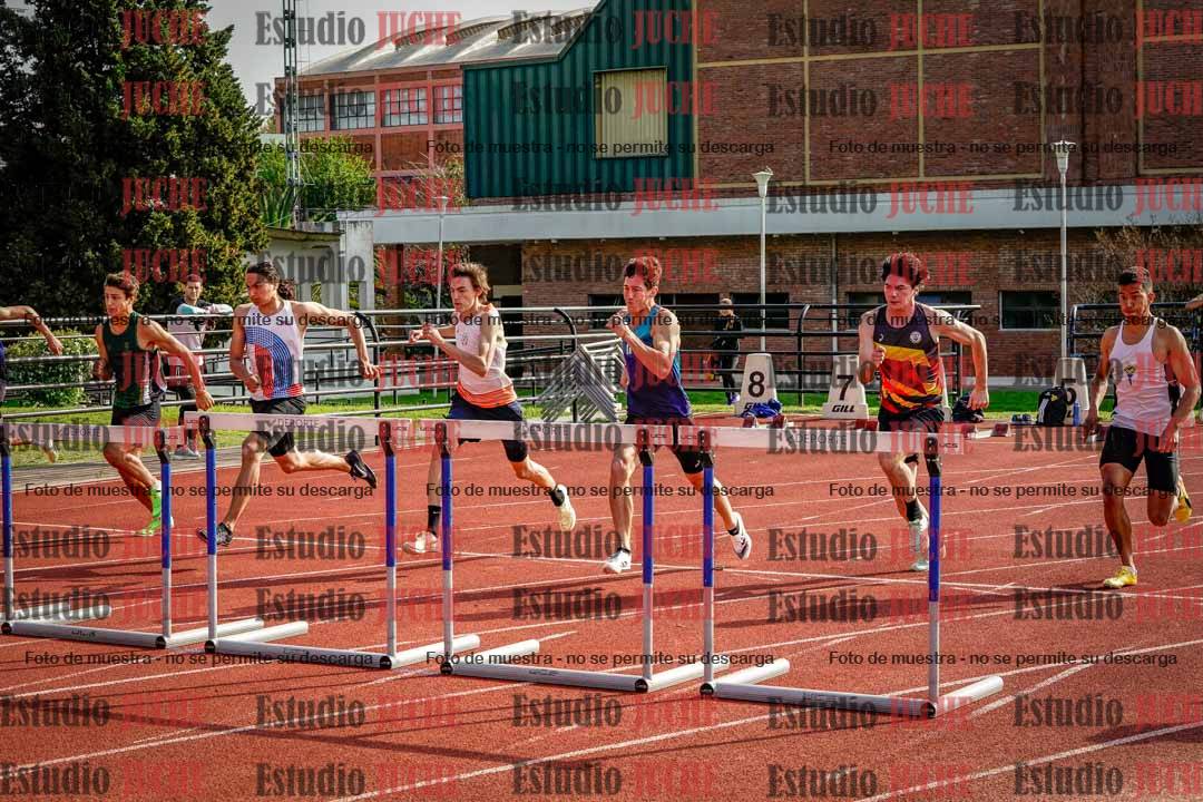 Fotos de los 110 m con vallas de varones