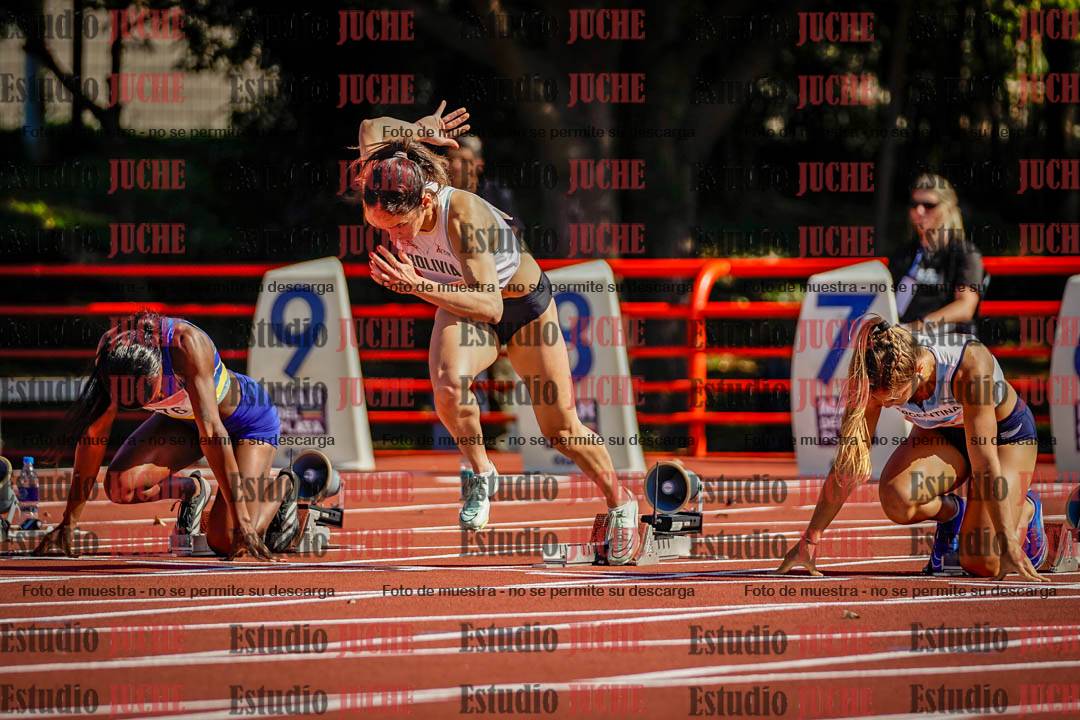 Fotos de los 100 m de mujeres