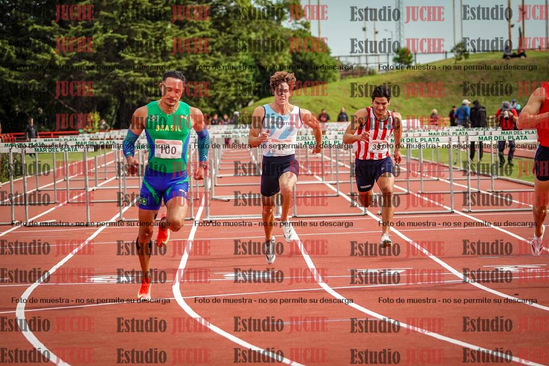 Fotos de los 110 m con vallas de varones