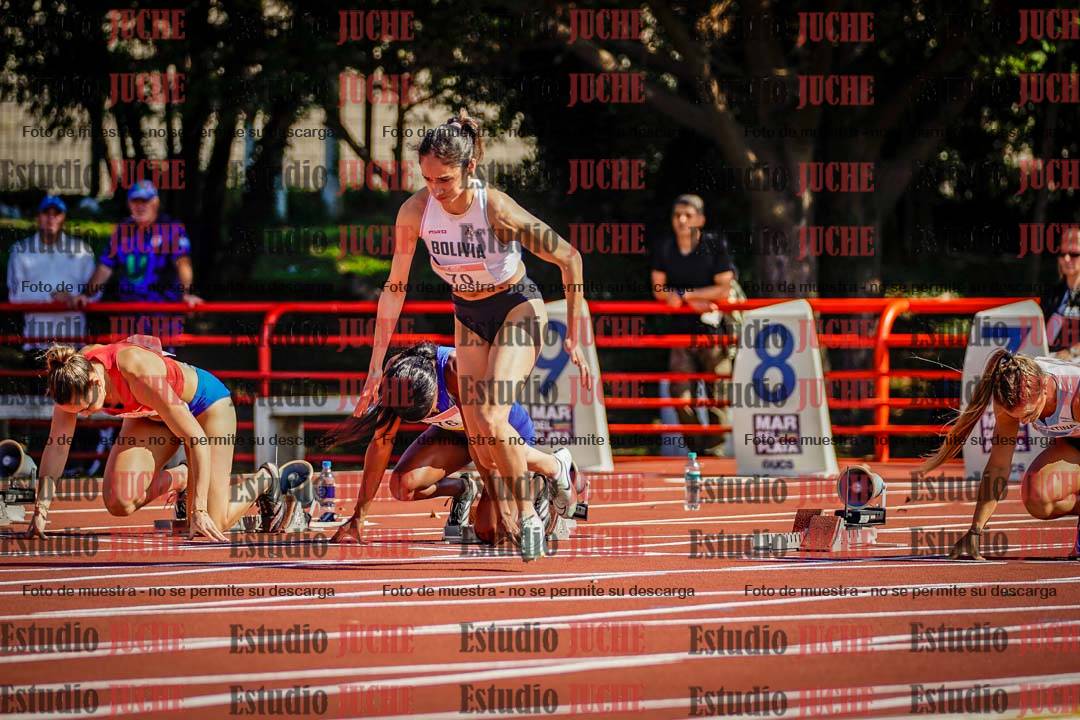 Fotos de los 100 m de mujeres