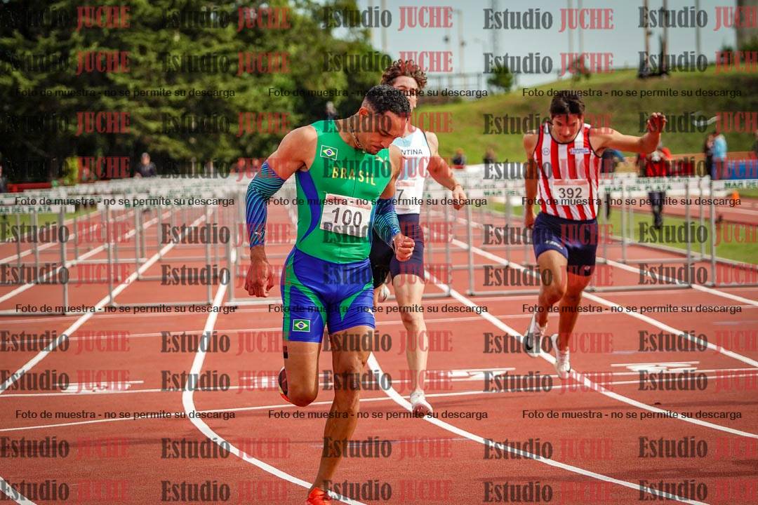 Fotos de los 110 m con vallas de varones