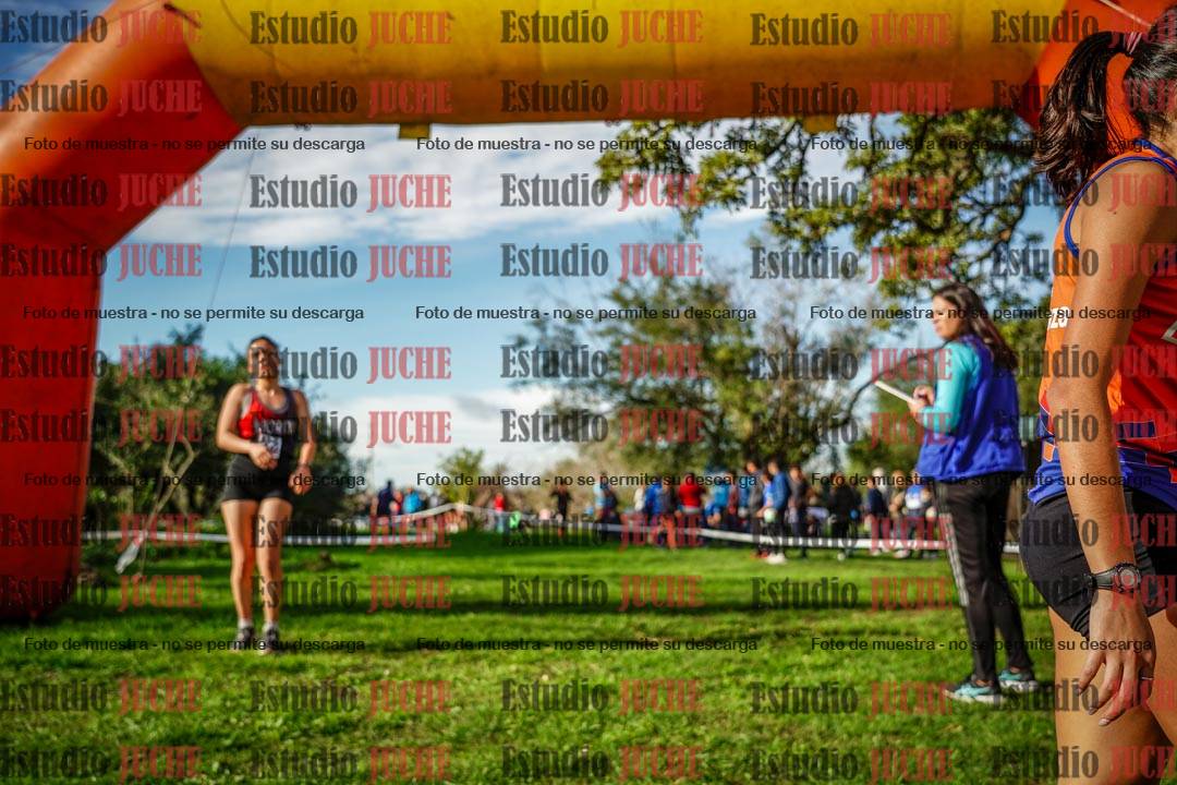 Fotos de la llegada del cross de 4000 m - mujeres