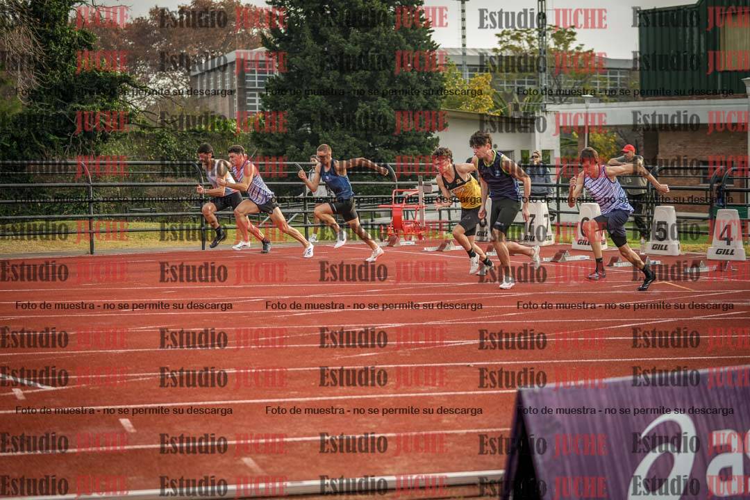 Fotos de los 110 m con vallas de varones