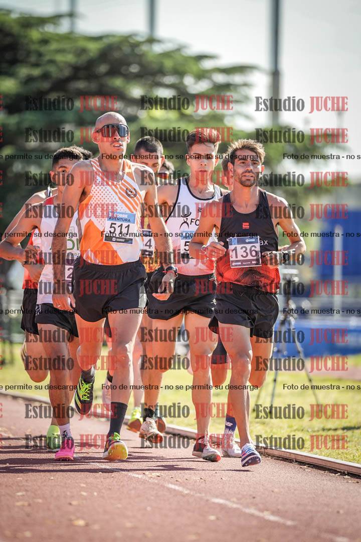 Fotos de los 10.000 m de varones - serie 1
