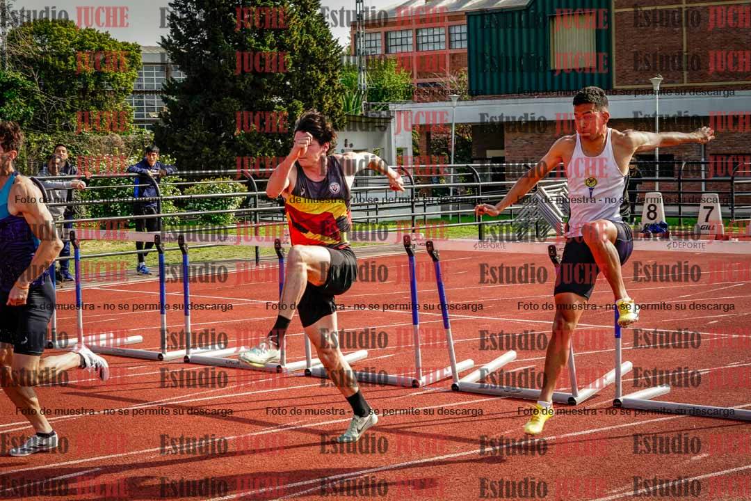Fotos de los 110 m con vallas de varones