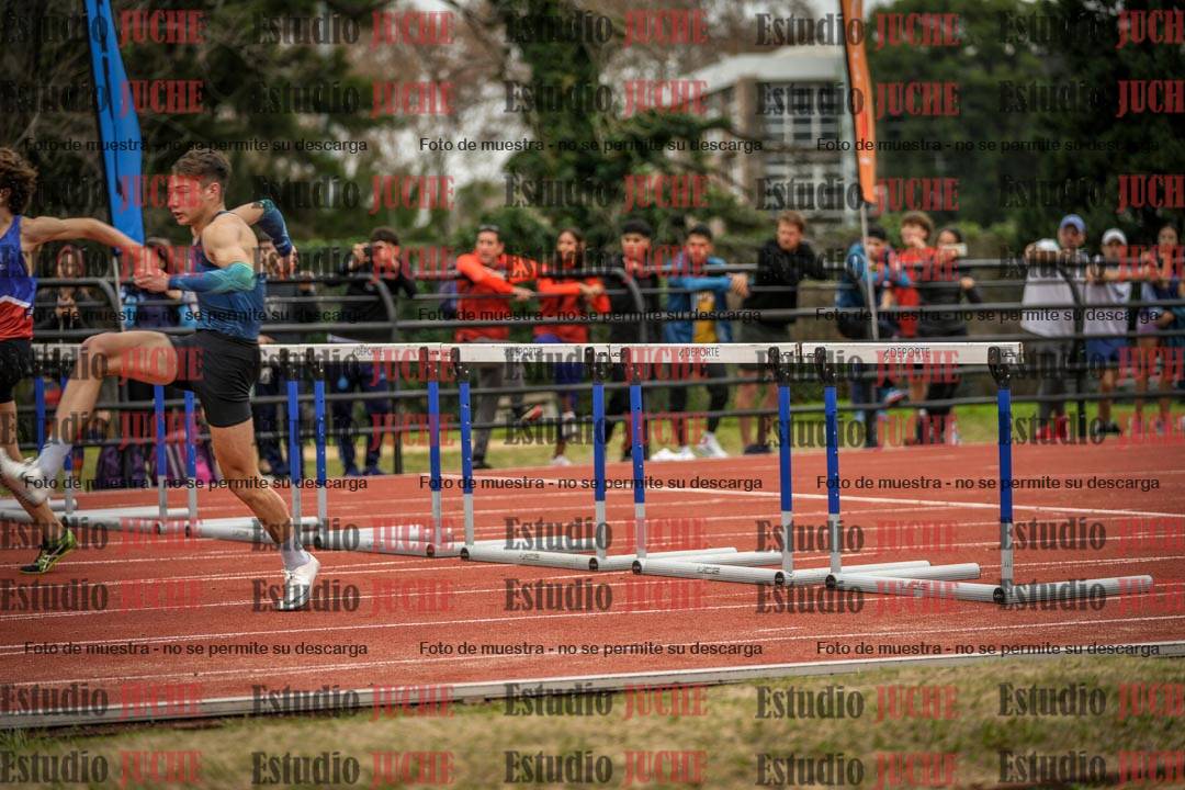 Fotos de los 110 m con vallas de varones