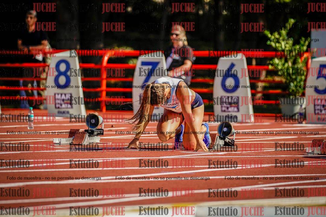 Fotos de los 100 m de mujeres