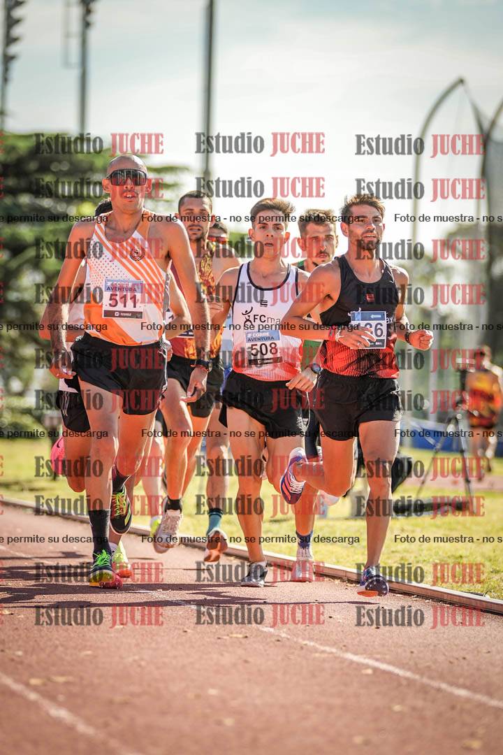 Fotos de los 10.000 m de varones - serie 1