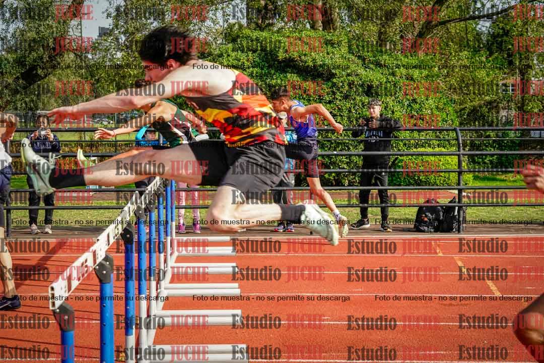 Fotos de los 110 m con vallas de varones