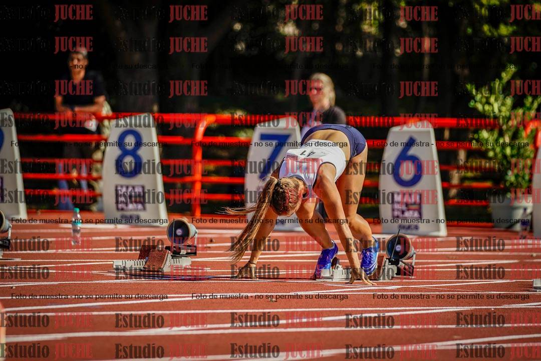 Fotos de los 100 m de mujeres