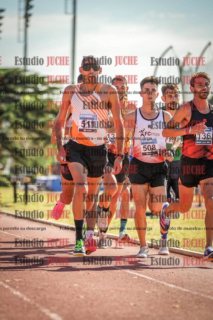 Fotos de los 10.000 m de varones - serie 1