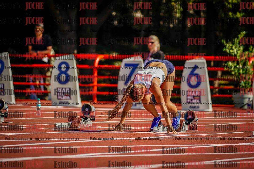 Fotos de los 100 m de mujeres