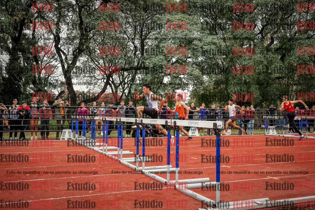 Fotos de los 110 m con vallas de varones