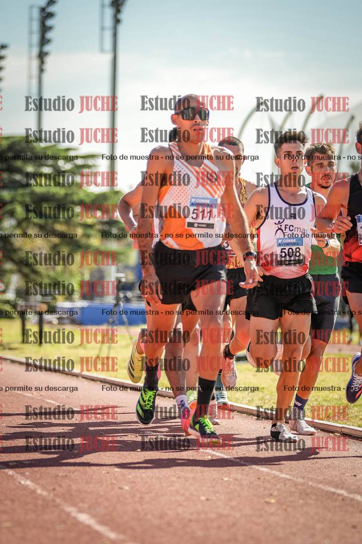 Fotos de los 10.000 m de varones - serie 1