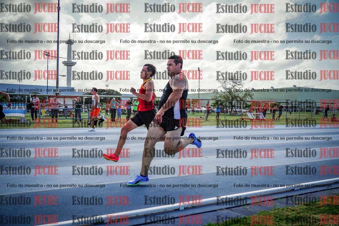 Fotos de los 100 m llanos de varones