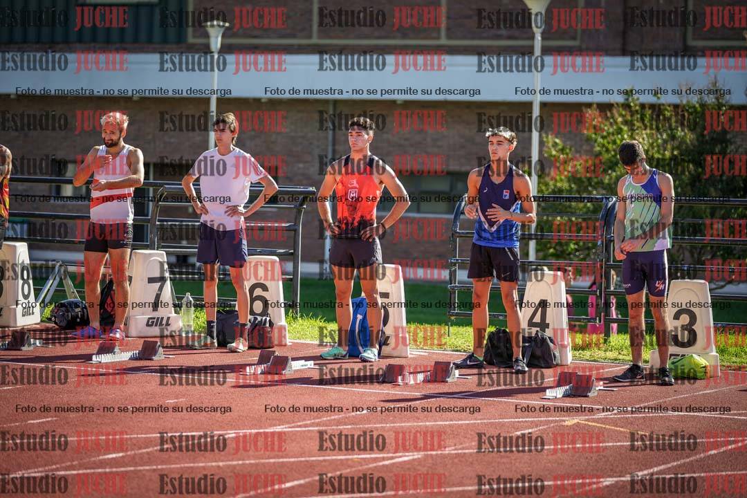 Fotos de los 110 m con vallas de varones