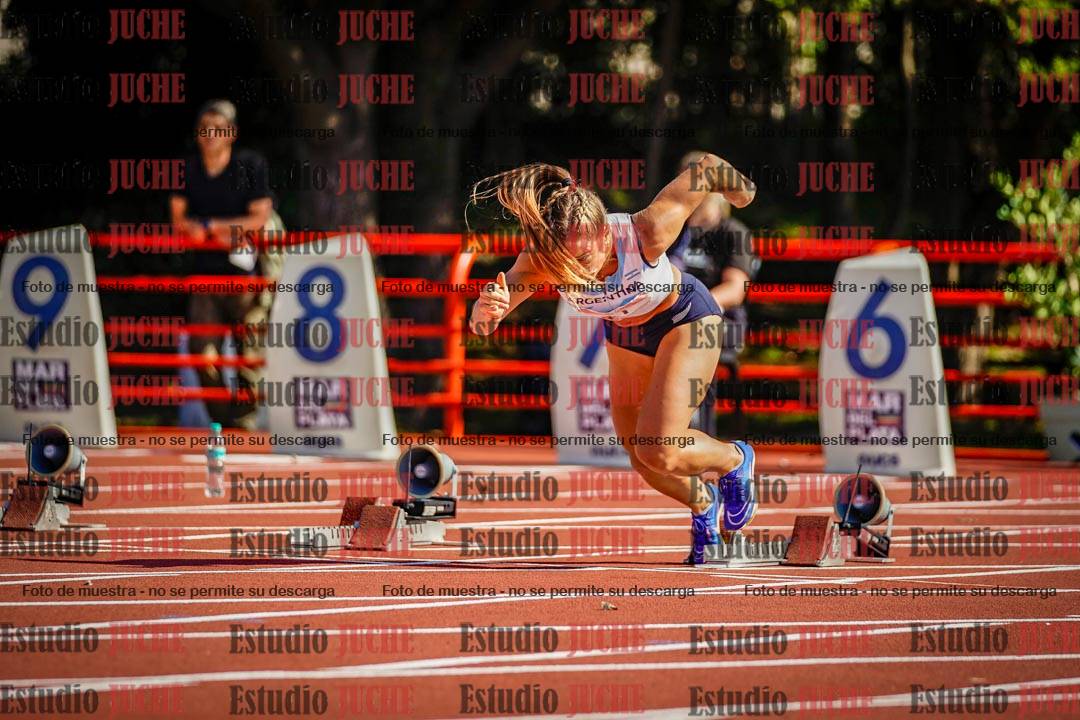 Fotos de los 100 m de mujeres