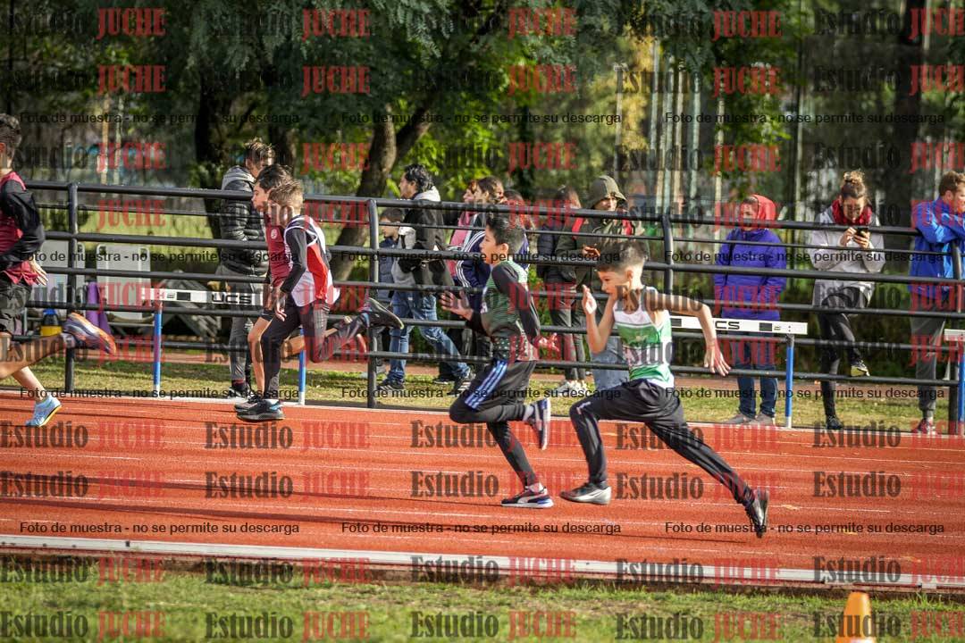 Fotos de los 80 m llanos de varones