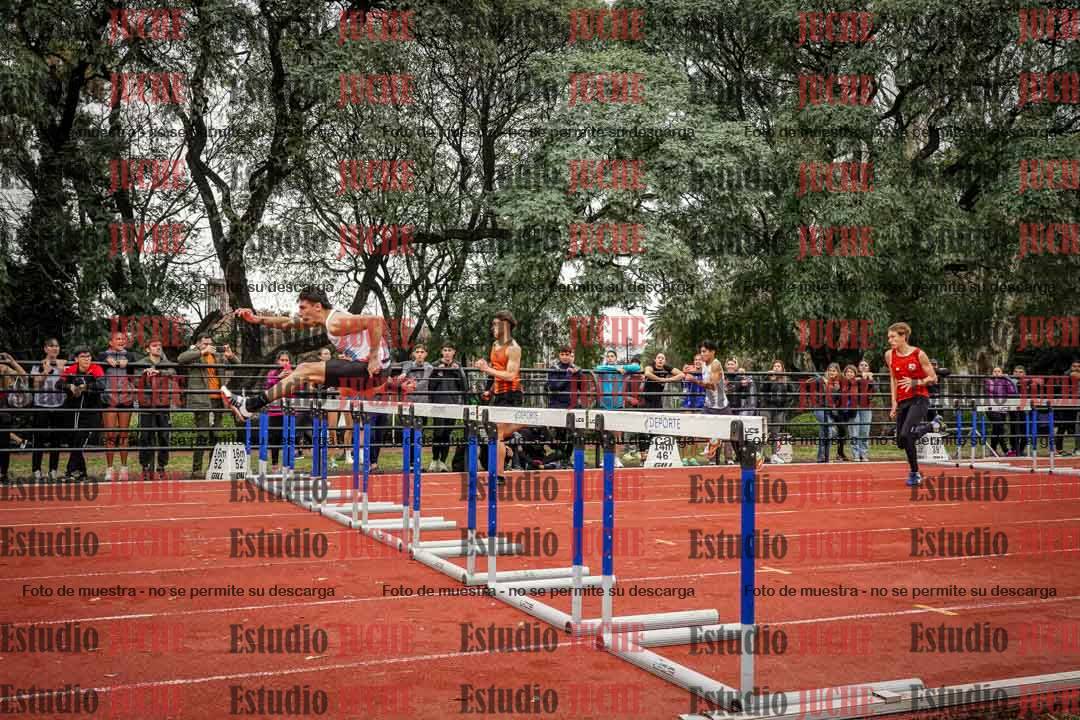 Fotos de los 110 m con vallas de varones