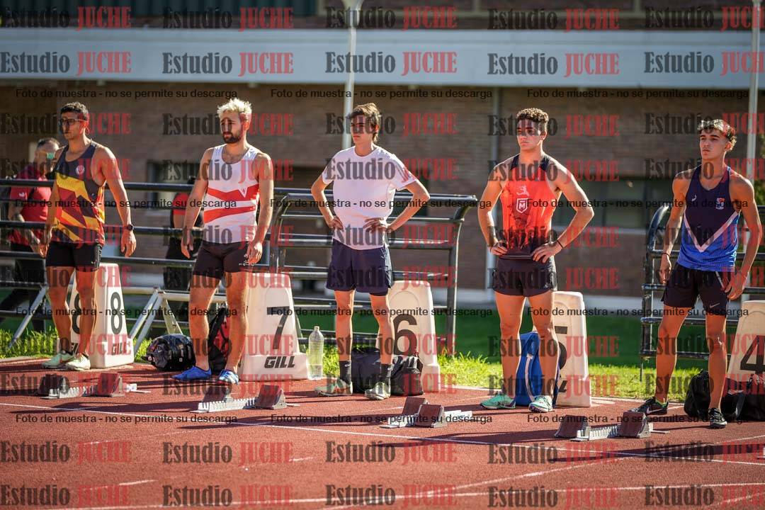 Fotos de los 110 m con vallas de varones