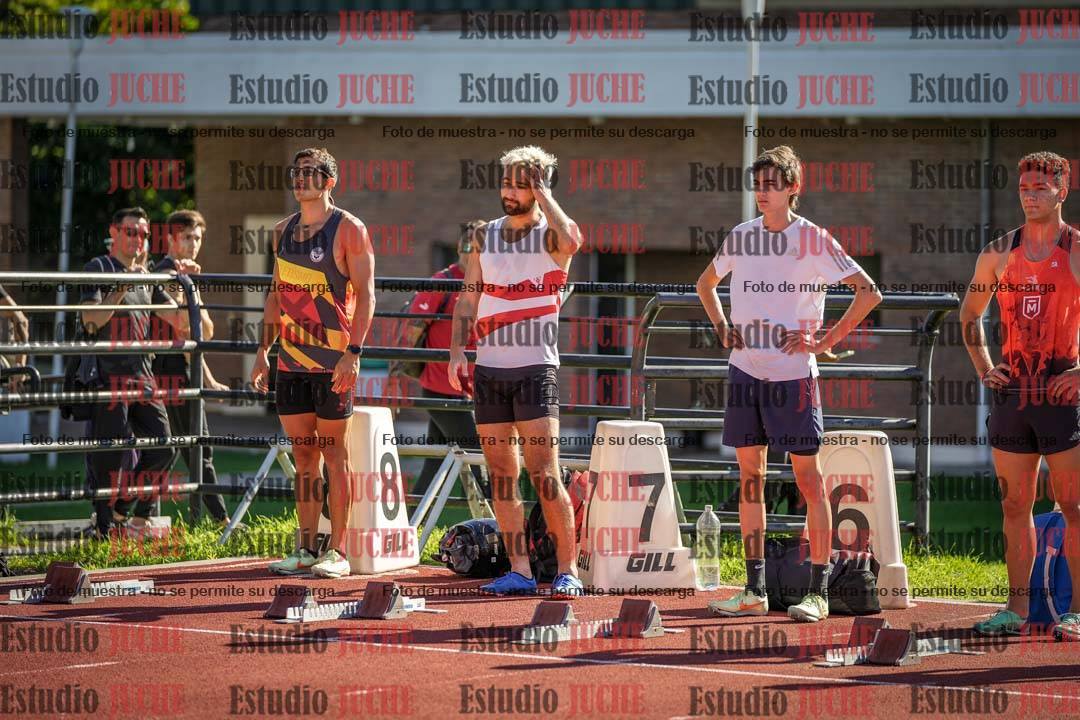 Fotos de los 110 m con vallas de varones
