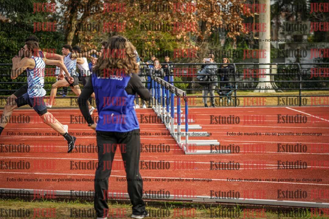 Fotos de los 110 m con vallas de varones